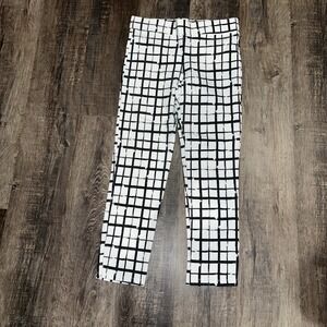 AGENDA black and white Cropped petite large